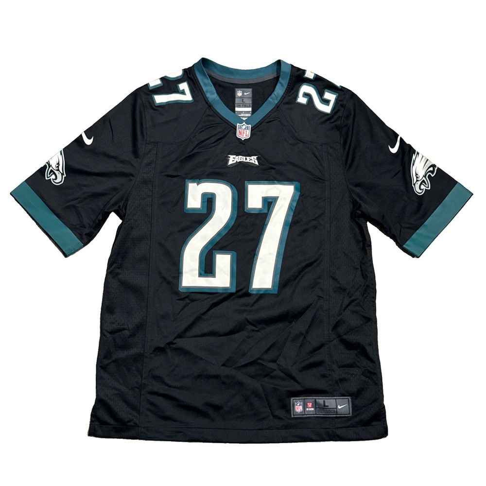 Nike On-Field Eagles Malcolm Jenkins #27 Jersey Mens Large Black NFL